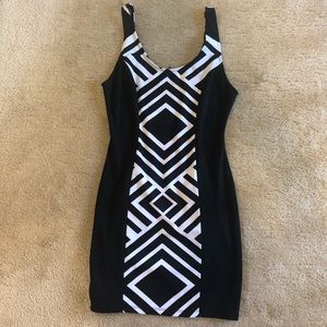 Cute bodycon Material Girl dress, size S